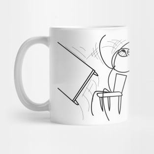 Table Flip Meme Mug